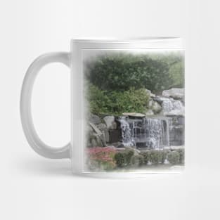 Waterfalls Within The Garden Mug